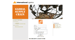 Desktop Screenshot of homedepot.log-net.com